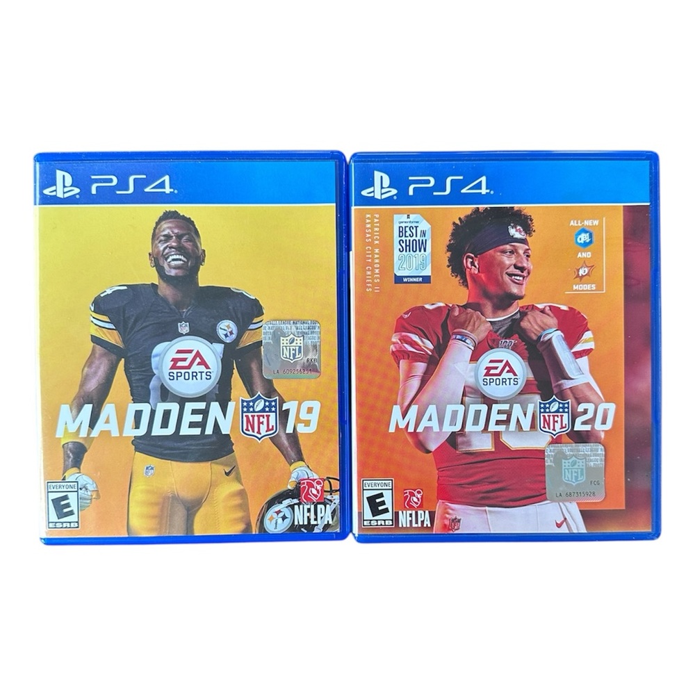 Madden NFL 19 & 20 PS4 Game Bundle